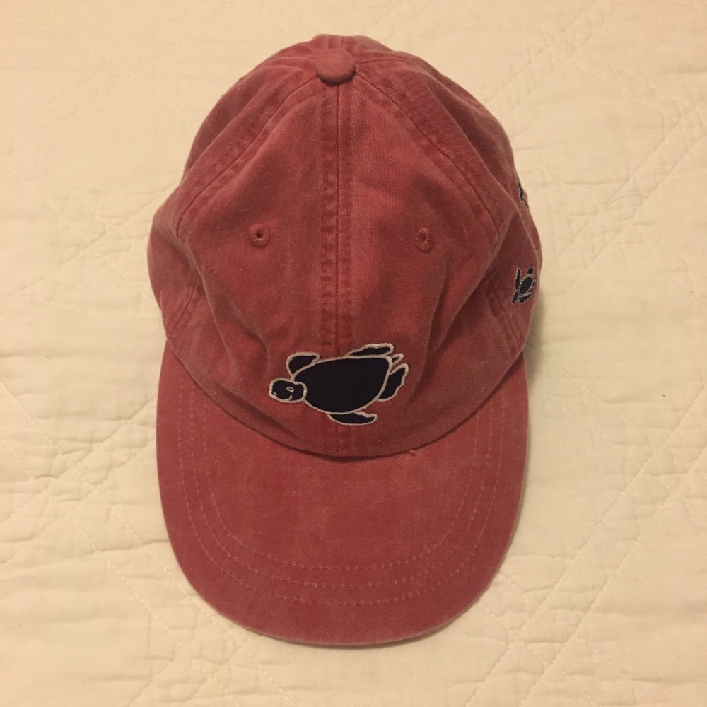 Shelly Cove || red turtle ball cap